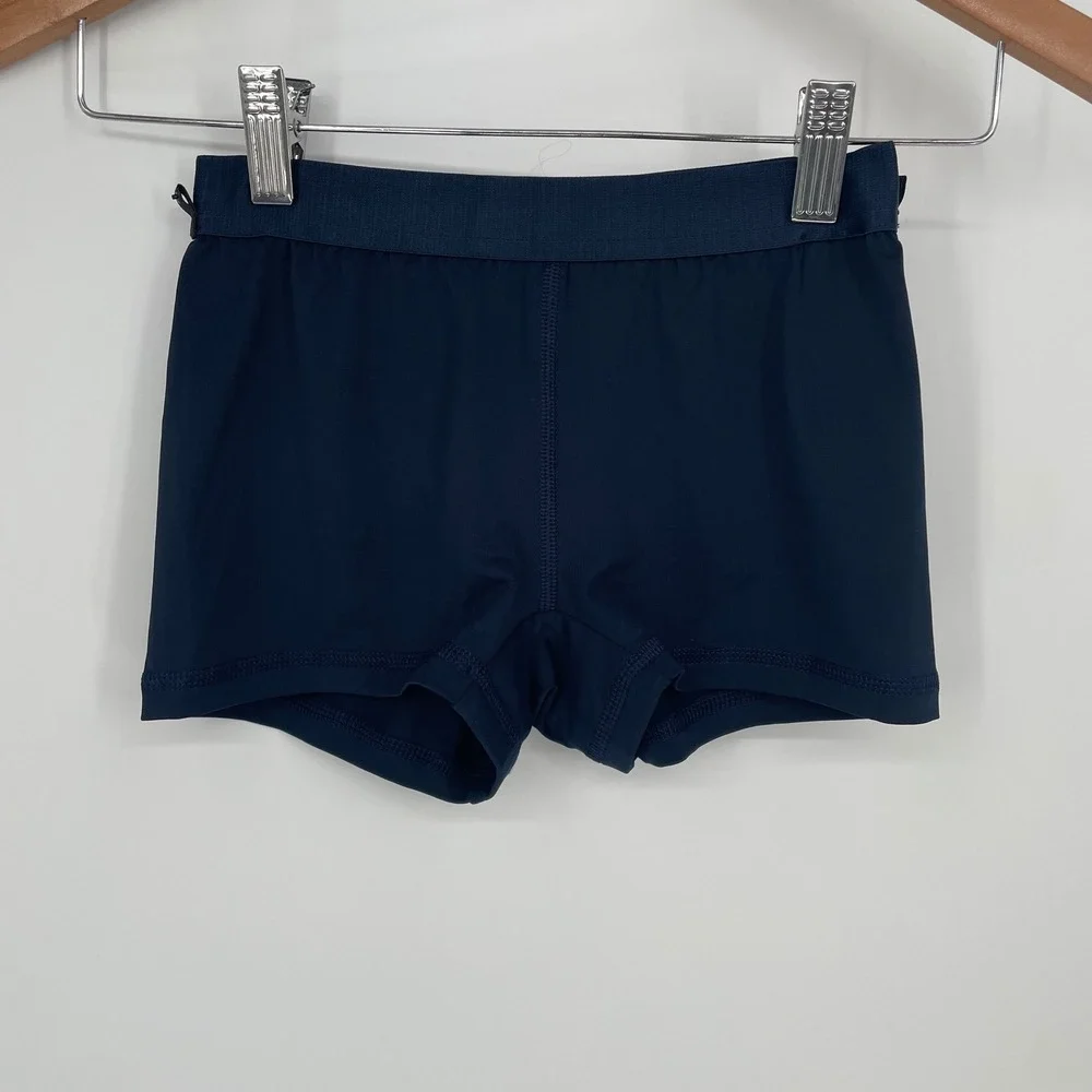 Puma Girls Activewear‎ Shorts Navy Blue Athletic Running Training Gym Size M